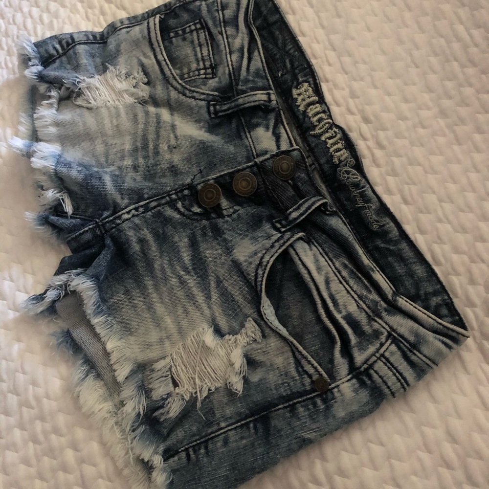 🔹Machine Acid Wash Shorts🔹 - Picture 15 of 16